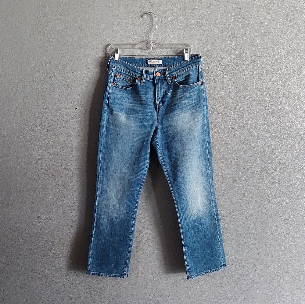 Madewell Kick Out Crop Jeans Size 28